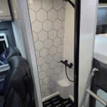 Shower/Toilet Cubicle with Roller Door